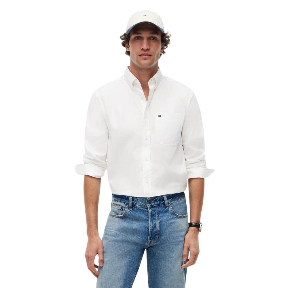 Tommy Hilfiger Regular Fit Button-Down Lightweight Oxford Shirt